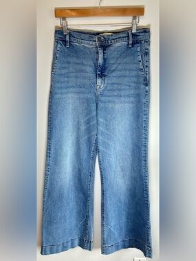 Hidden Los Angeles Denim Jeans 30 High Wise Comfort Flare Happi Blue Like New